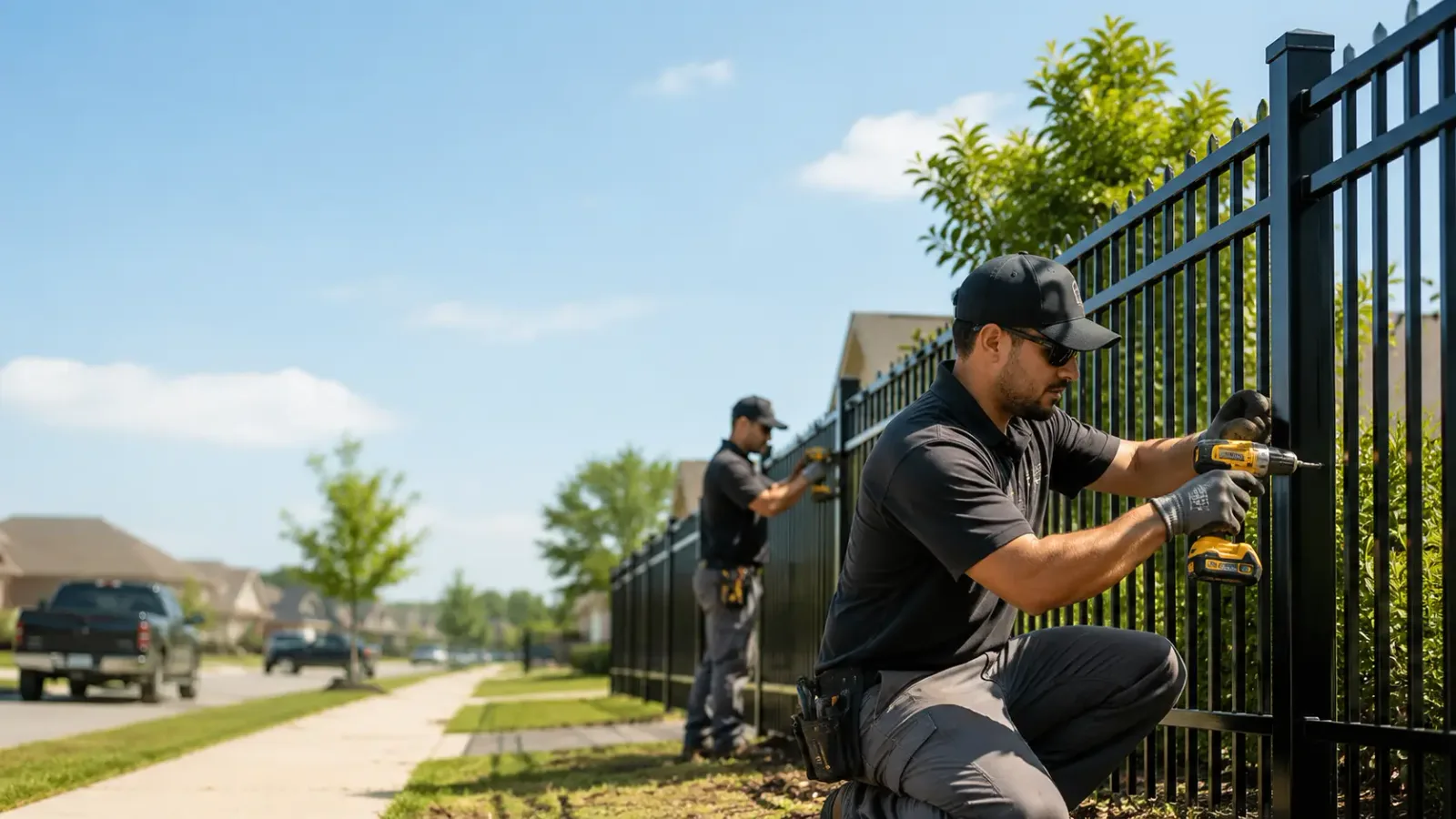 Metal Fence Installation in Media, PA